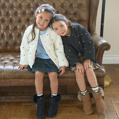 拼色全刺繡無領夾克