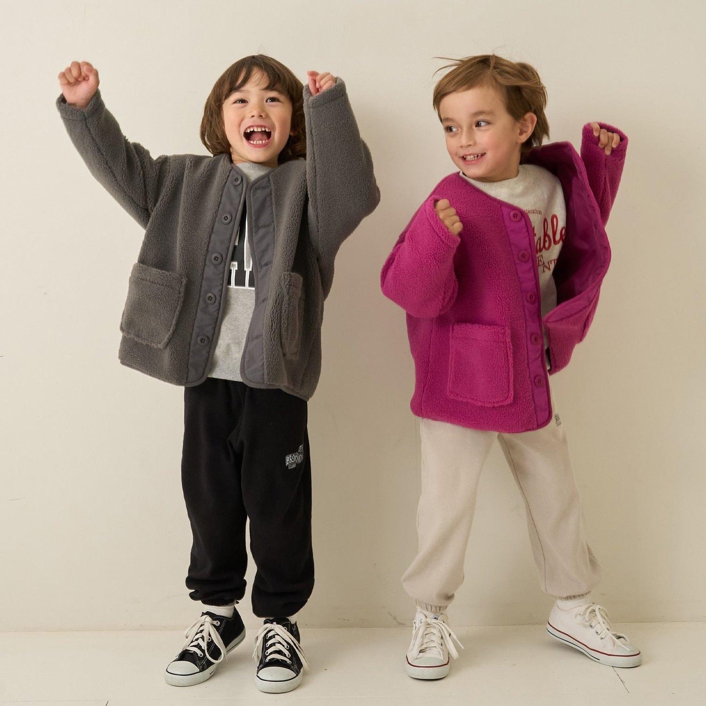 【組合自由系列】羊羔絨飛行夾克