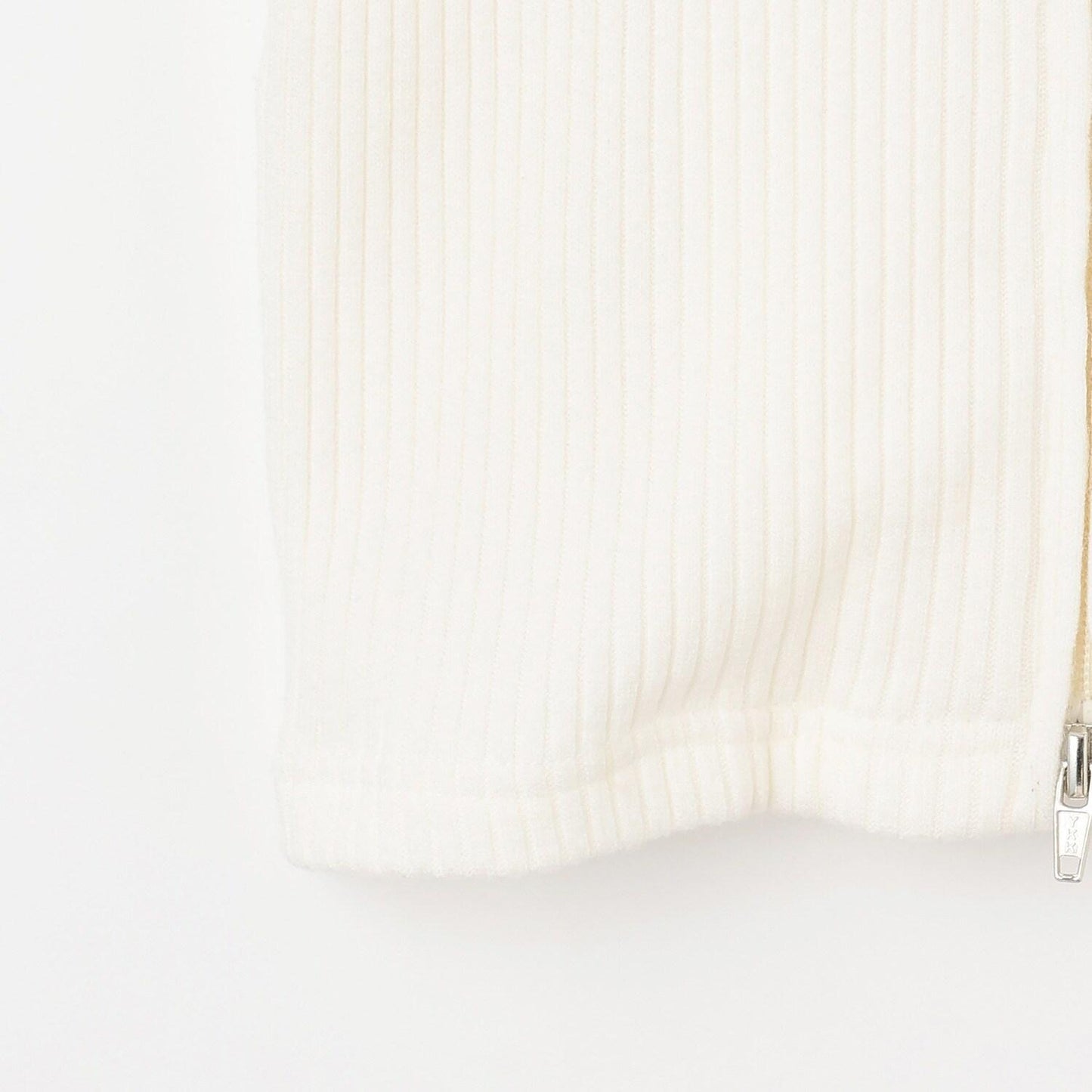 【Trois Lapins】雙拉鍊羅紋開衫