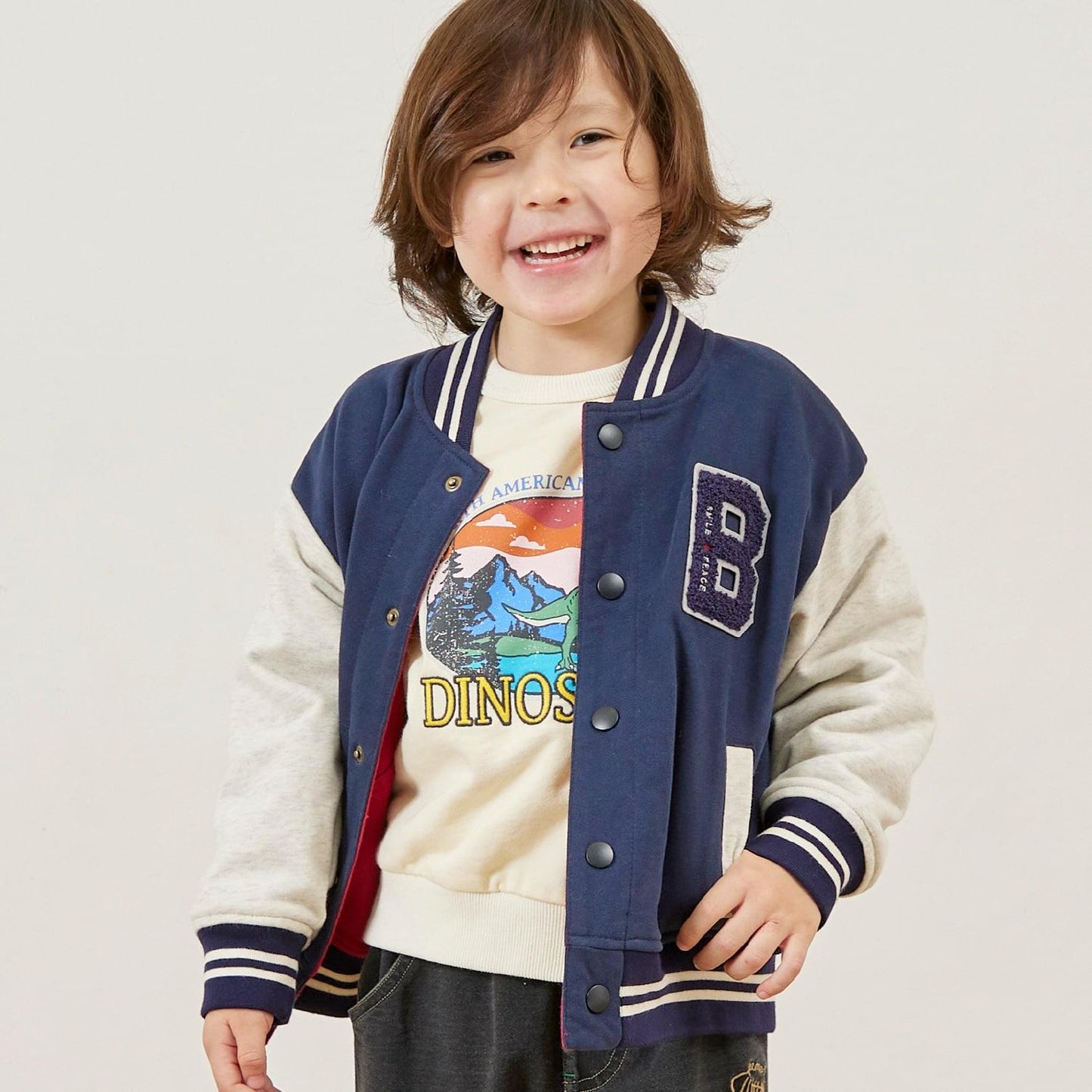 雙面穿針織夾克