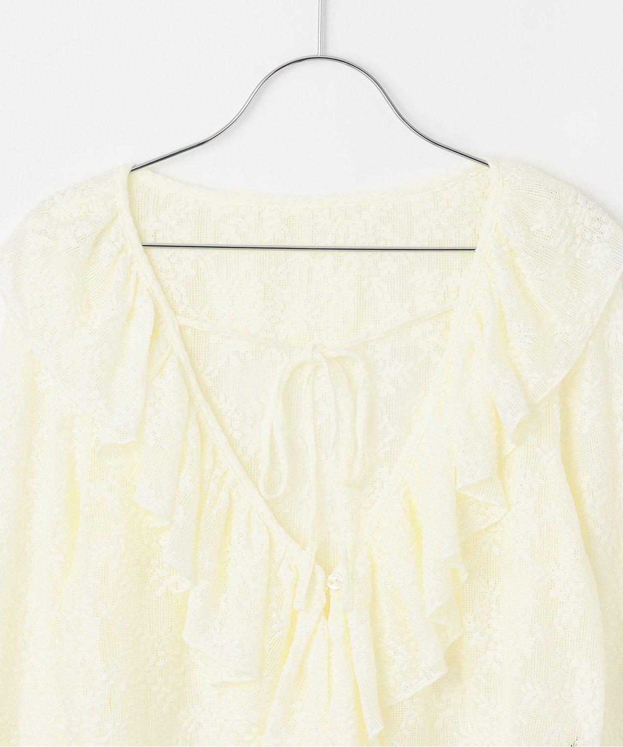 荷葉邊短款開衫吊帶套裝【韓國時尚】