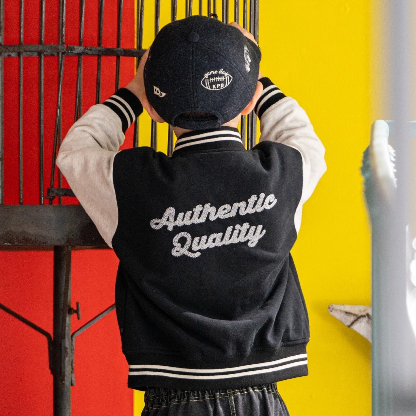 雙面穿針織夾克