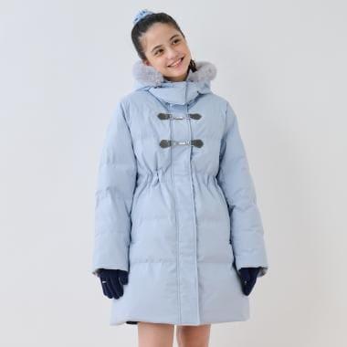 【130cm可選】【防潑水・可家庭水洗】A字型羽絨大衣