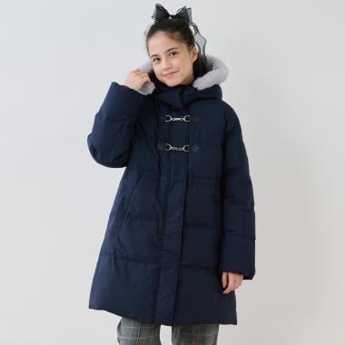 【130cm可選】【防潑水・可家庭水洗】A字型羽絨大衣