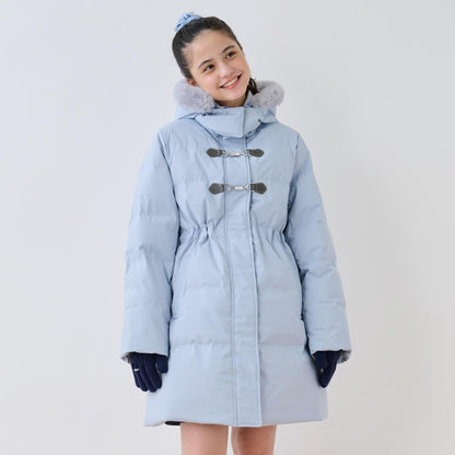 【130cm可選】【防潑水・可家庭水洗】A字型羽絨大衣