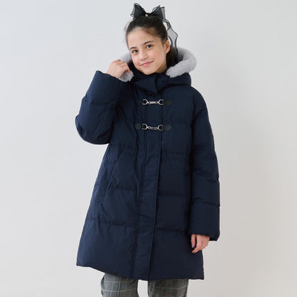 【130cm可選】【防潑水・可家庭水洗】A字型羽絨大衣