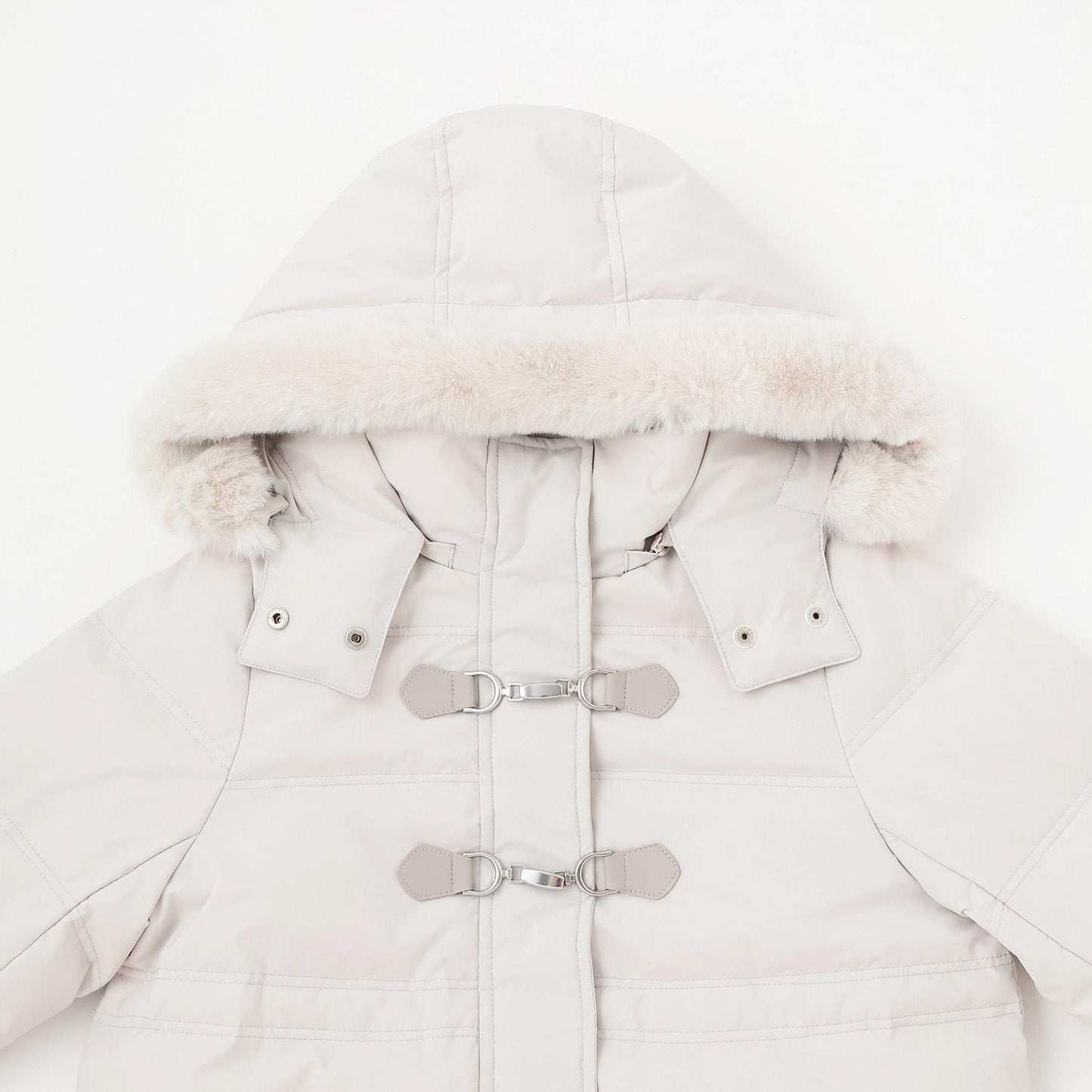 【130cm可選】【防潑水・可家庭水洗】A字型羽絨大衣