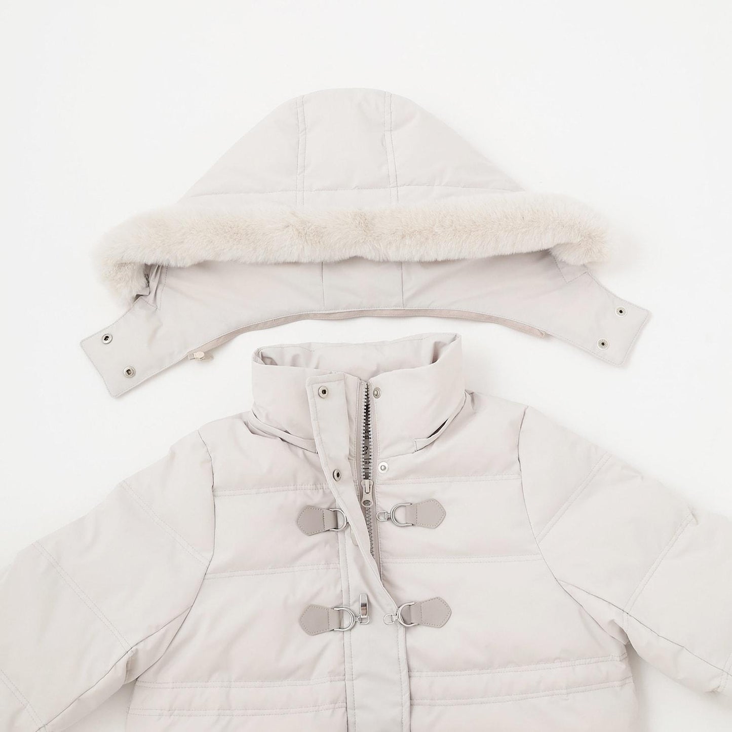 【130cm可選】【防潑水・可家庭水洗】A字型羽絨大衣