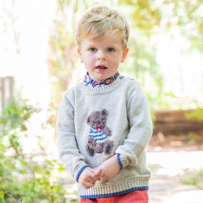 【有機】泰迪熊毛衣【日本製造】