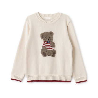 【有機】泰迪熊毛衣【日本製造】