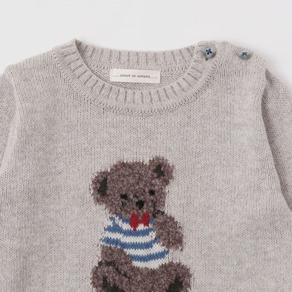 【有機】泰迪熊毛衣【日本製造】