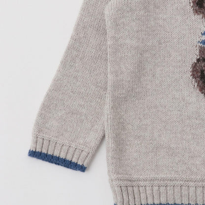 【有機】泰迪熊毛衣【日本製造】