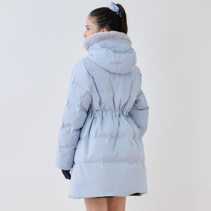 【130cm可選】【防潑水・可家庭水洗】A字型羽絨大衣