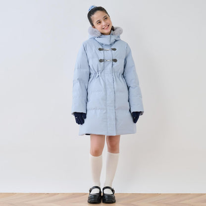 【130cm可選】【防潑水・可家庭水洗】A字型羽絨大衣