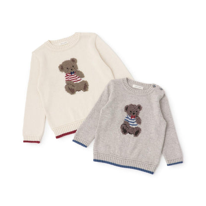 【有機】泰迪熊毛衣【日本製造】