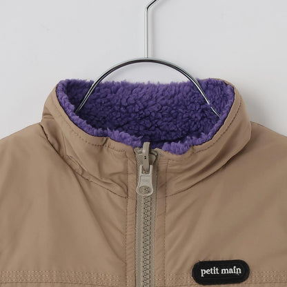 純色×羊羔絨雙面穿馬甲