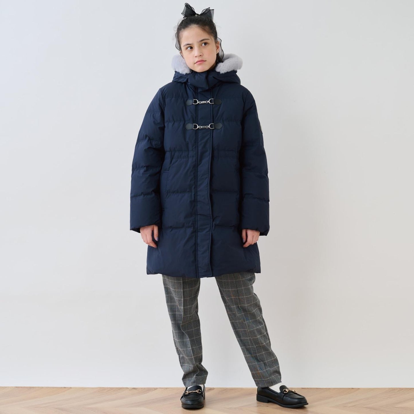 【130cm可選】【防潑水・可家庭水洗】A字型羽絨大衣