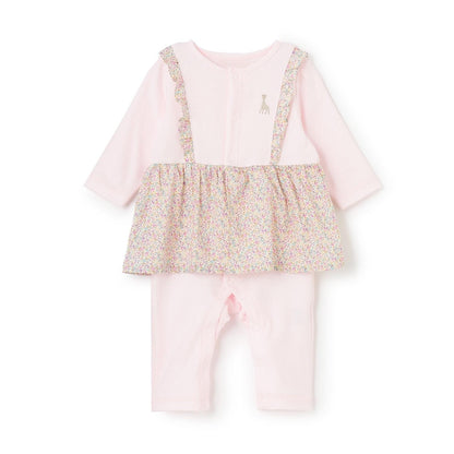 花卉圖案連體衣【日本製造】