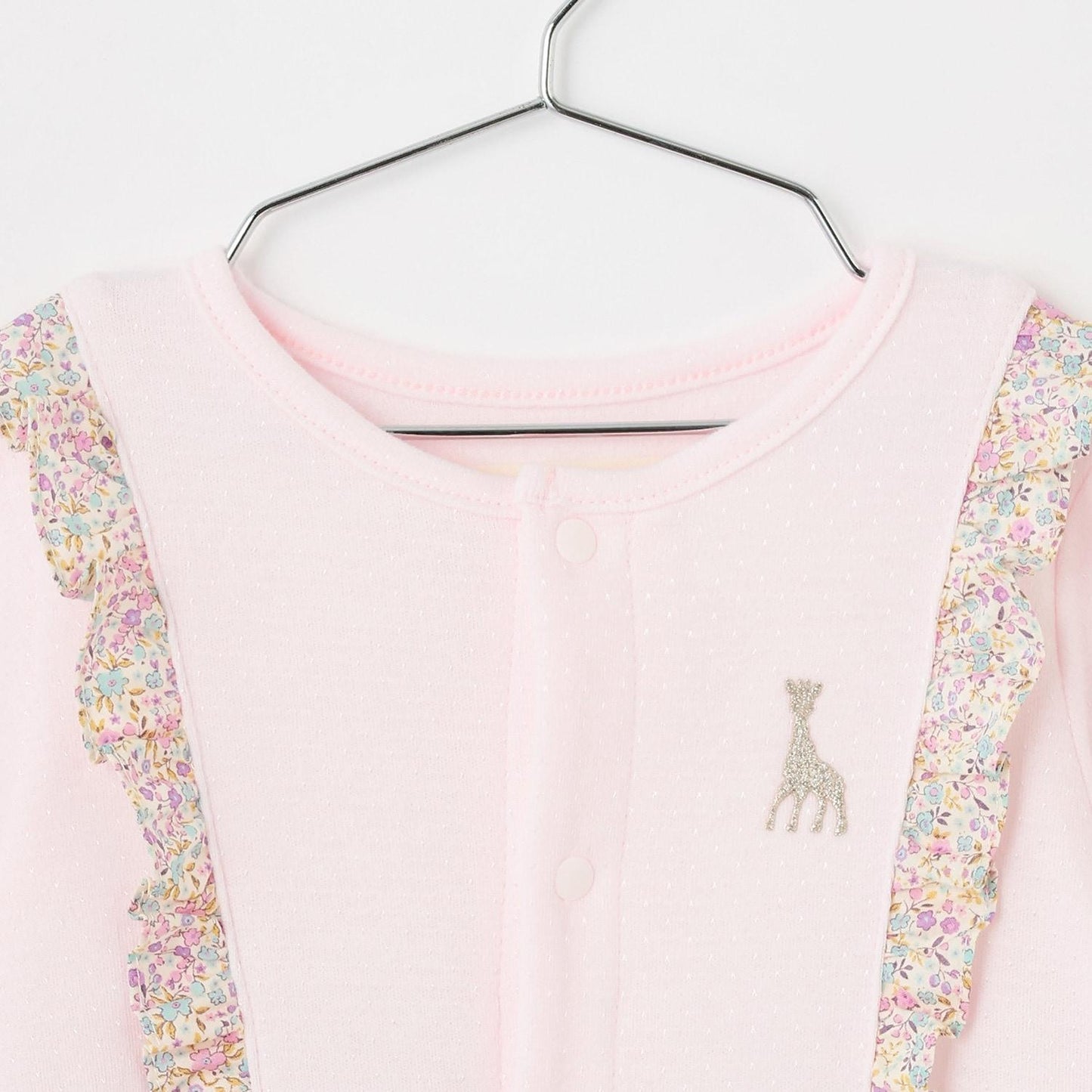 花卉圖案連體衣【日本製造】