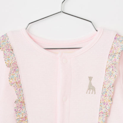 花卉圖案連體衣【日本製造】