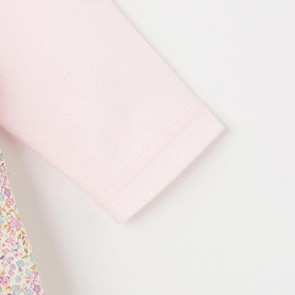 花卉圖案連體衣【日本製造】