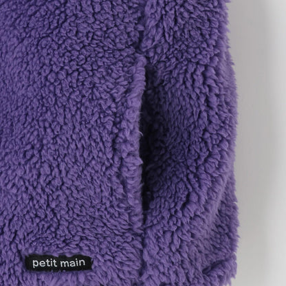 純色×羊羔絨雙面穿馬甲