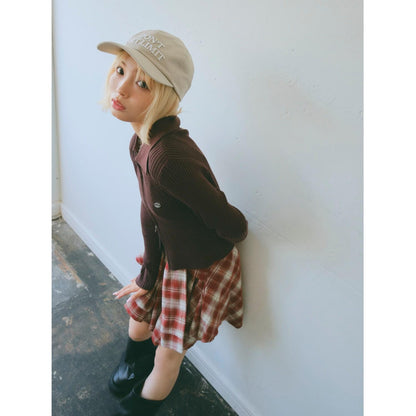 【LTXC】羅紋雙拉鍊開衫