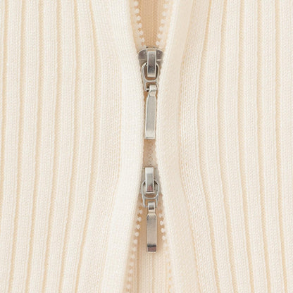 【LTXC】羅紋雙拉鍊開衫