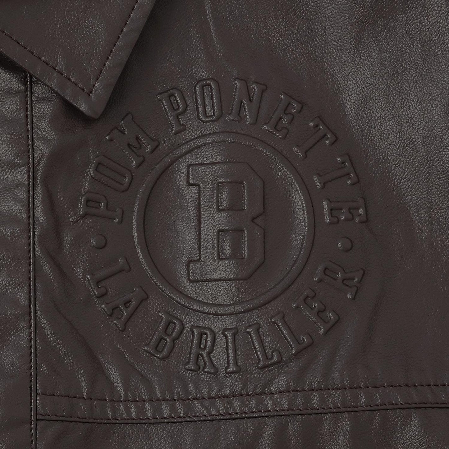 【可家庭水洗】合成皮夾克