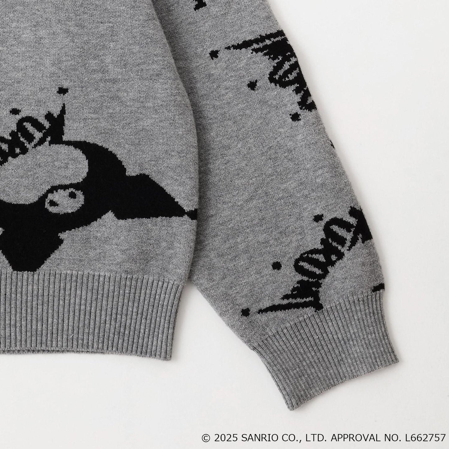 【130cm現貨】【美樂蒂/《庫洛米》】全印花提花套頭衫&蕾絲領套裝