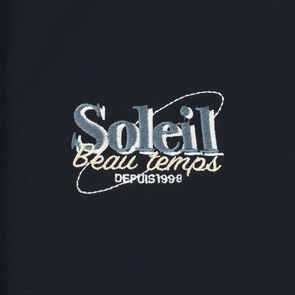 【加絨】雙面布拼接棒球夾克