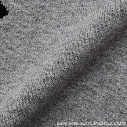 【130cm現貨】【美樂蒂/《庫洛米》】全印花提花套頭衫&蕾絲領套裝