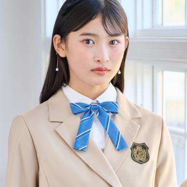【畢業服】條紋學院領結