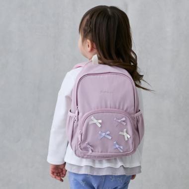 拼色雙肩包（S）