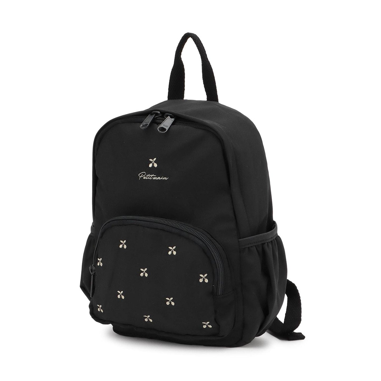 拼色雙肩包（S）