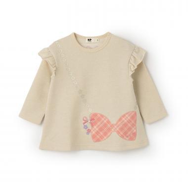 斜挎包風格亮片貼花衛衣長款上衣