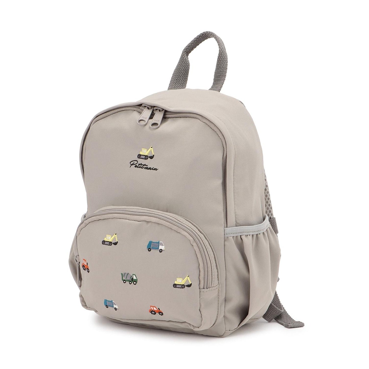 拼色雙肩包（S）