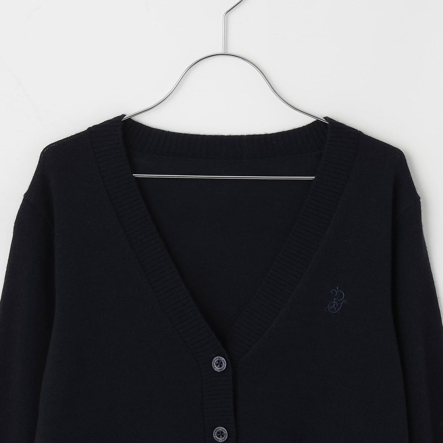 【畢業服】V領美利奴羊毛開衫