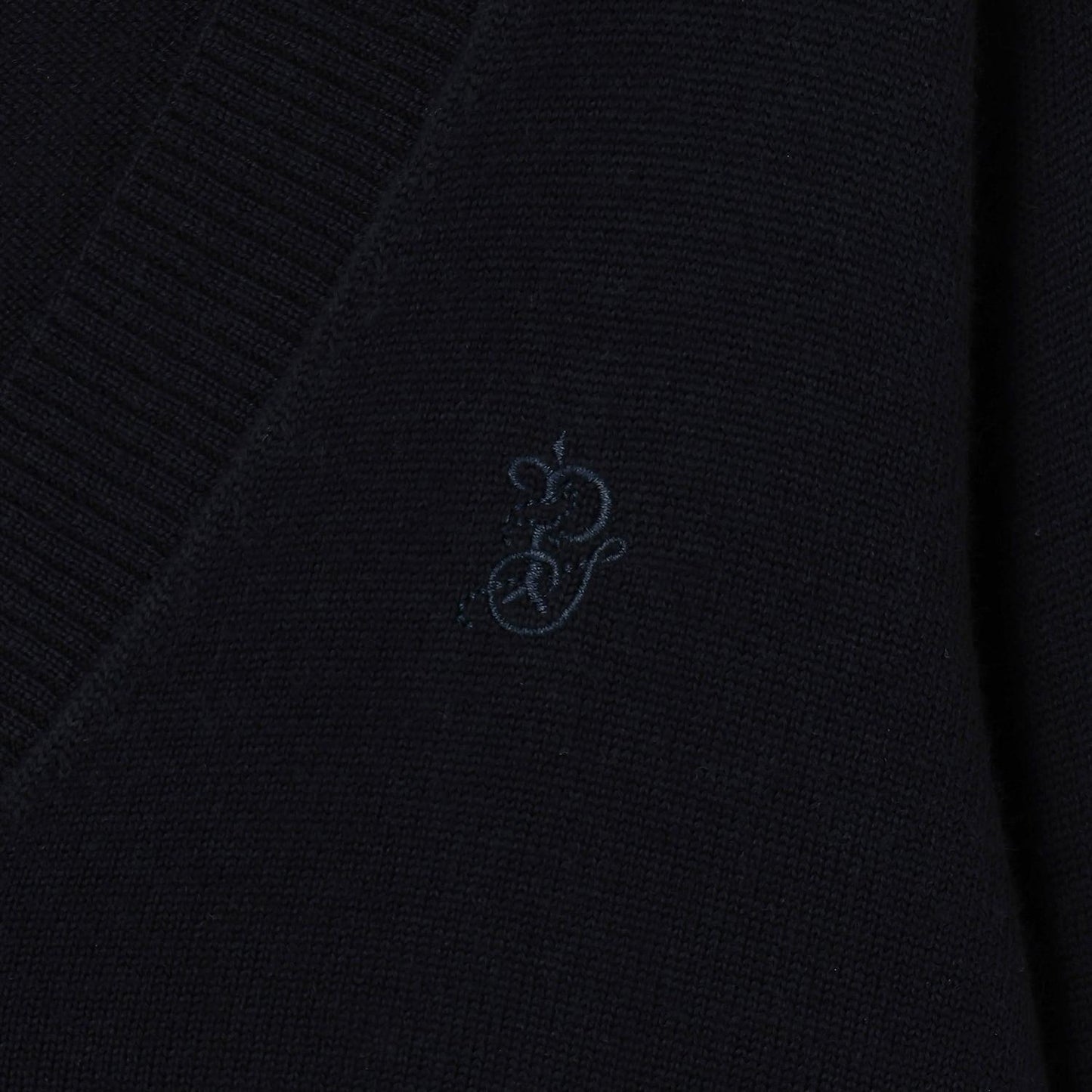 【畢業服】V領美利奴羊毛開衫