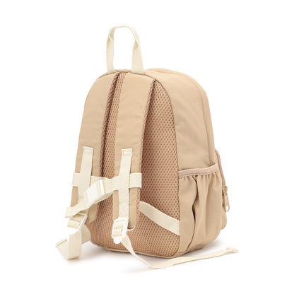 拼色雙肩包（S）