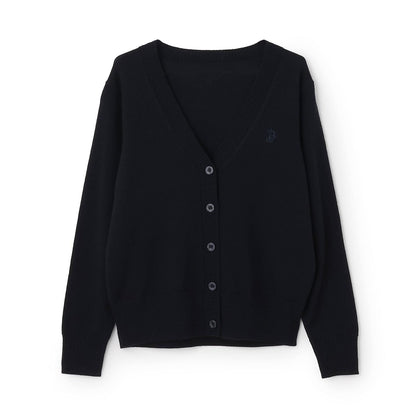 【畢業服】V領美利奴羊毛開衫