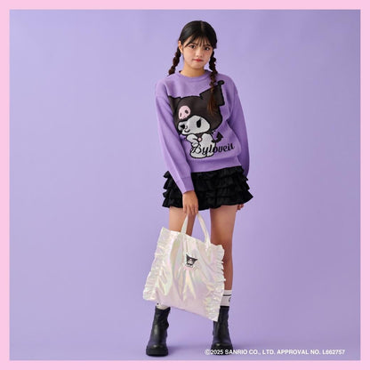 【《庫洛米》】提花針織套頭衫