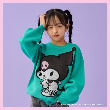 【《庫洛米》】提花針織套頭衫