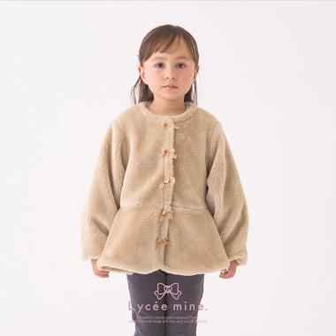 【Lycee mine 芭蕾系列】無領荷葉邊短外套