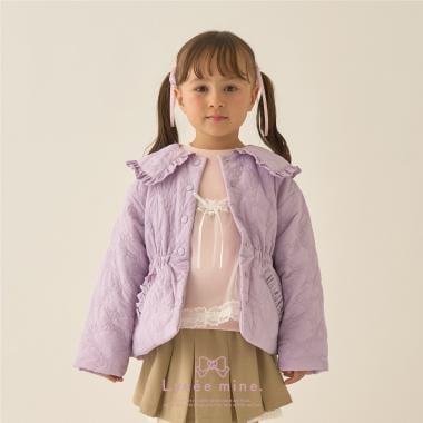 【Lycee mine 芭蕾系列】中長款蝴蝶結絎縫夾克