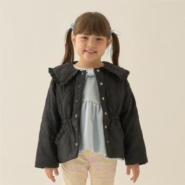 【Lycee mine 芭蕾系列】中長款蝴蝶結絎縫夾克