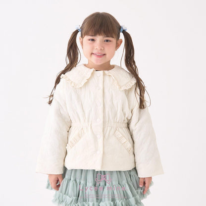 【Lycee mine 芭蕾系列】中長款蝴蝶結絎縫夾克