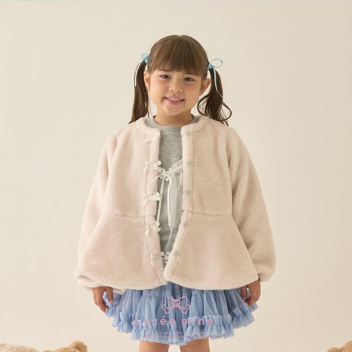 【Lycee mine 芭蕾系列】無領荷葉邊短外套