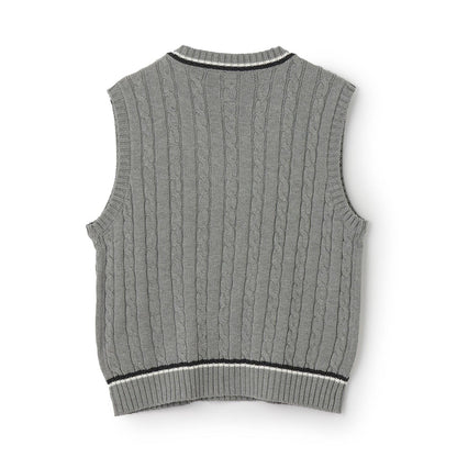 【畢業服】V領背心