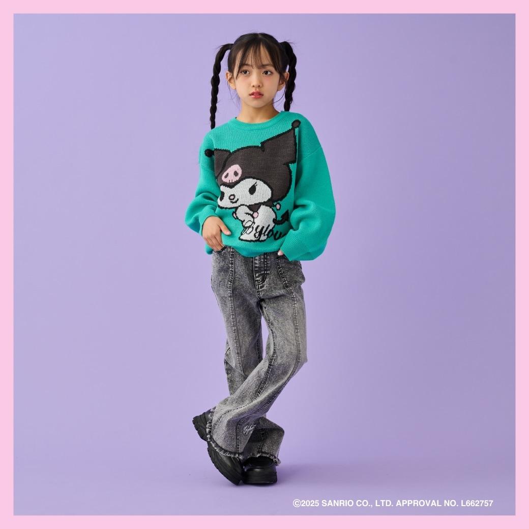 【《庫洛米》】提花針織套頭衫